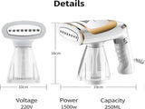 Foldable Handheld Garment Steamer 250ml Tank Portable Clothes Steamer for Travel V1263-JX-5894