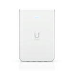 Ubiquiti UniFi Wi-Fi 6 In-Wall Wall-mounted Access Point with a Built-in PoE Switch,115 m Coverage V1202-V2-NHU-U6-IW