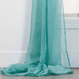 Sheer Window Scarf 216 inch Extra Long, Soft Voile Textured Bed Canopy Scarf Curtains for Event V1370-AZ4-12144