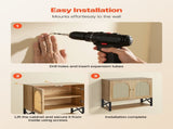 Bathroom Cabinet, with 2 Doors and Adjustable Shelf, Over the Toilet Storage Medicine Cabinet V952-BDMJG2JYJGBSE1Z17001V0