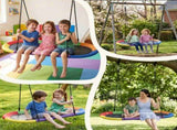 Gardeon Tree Swing Hammock 100cm for Backyard Porch Outside Playground KTS-OX-100CM