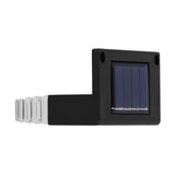 4pcs Solar Light IP65 Waterproof Deck Lamp Warm Light and RGB Mode Decorative Lamp for Courtyard V1294-YM0901-3119210114411