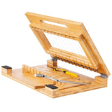Soap Cutter, Cut 1-12 Bars, Precisely and Accurately Cut 1 Inch Bars, Bamboo Soap Slicer With Steel V952-FZQGSQGDDQG0B2GL6V0