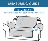 100% Waterproof Sofa Slipcover Washable Loveseat Cover for 2 Chion Cover Non-Slip Furniture V1258-DP02-F-663