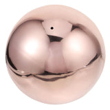 Outdoor Gazing Ball Gazing Globe Mirror Ball Stainless Steel Rose Gold for Gardens 1Set V1369-AZ3-W-21449