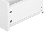 Levede Slim Bedside Table Nightstand Side End Table Storage Bedroom Cabinet NI1083-WH-AU