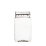 10x 500g Plastic Honey Jars Lids - Round Clear Food Grade Packaging Containers V238-SUPDZ-32706778759248