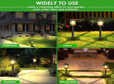 Solar Outdoor Lights, 12 Pack Solar Pathway Lights Waterproof, Landscape Lighting for Path Walkway V1366-AZ2-W-02029