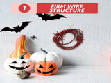 Halloween Simulation Thorn Vine Chains Haunted House Dress Up Party Scene Decorations Red V1366-AZ2-W-13882