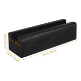 Anti-Skid Wooden Mirror Base, Black, for Artwork and Full Length Mirrors, Durable Design V1192-AZ-W-25667