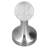 Crystal Ball Coffee Tamper Stainless Steel Espresso Tool 58x105mm Silver V1263-JX-5654