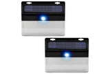 2Pcs LED Solar Power Motion Sensor Light Outdoor Security Garden Lamp Solar Wall Light V1263-JX-7138