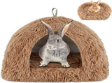 Cat - Rabbit House - Cat House - Plush - Warmth - 40x40x37 CM - Rodent - Cat Bed - Kitten V1188-MS101-01351-1