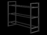 Centra Dumbbell Rack 3 Tier Weight Storage Organiser Stand Holder Home Gym 270kg SP1080-BK-3-AU