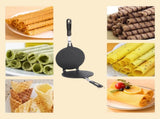 Waffle Maker,Baking pizzelle Maker,Quesadilla Maker ice Cream Cone Maker,Large Waffle Maker Cake V1189-LWWAL-20260401-05485