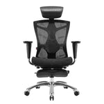 Sihoo Ergonomic Office Chair V1 4D Adjustable High-Back Breathable With Footrest And Lumbar Support V255-SIHOO-V1-001-GY