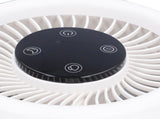 Air Purifier and Humidifier 2 in 1 5W 4L Water Tank Quiet Humidifier Desktop Air Purifier for Office V1294-YM0901-3113240256411