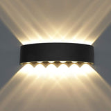 12W Warm White LED Wall Light Waterproof Up Down Aluminum Wall Lamp Indoor Outdoor V1188-MS-527-068