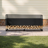 Firewood Rack with Waterproof Cover, 257 x 36 x 117 cm Outdoor Firewood Holder, 660lb Weight V952-DCJPSYGNJB102MUXJV0