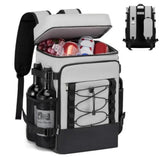 25L Insulated Cooler Backpack Freshness Preservation Backpack - Black V1308-DSZKI-203-1