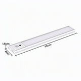 Artiss 4-Pack 25cm Motion Sensor Under Cabinet Lights, LED Closet Light with 5 Colors Dimmable MSL-25CM-5C-X4