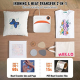 Heat Press 9 x 9 in Portable Easy Press Sublimation Transfer DIY T-shirt V952-BXSTHJYCDBB99V1R3V3