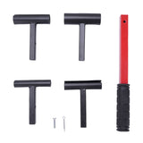 Door Hinge Adjustment Tool Kit 4 in 1 Portable Integrated High Carbon Steel Labor Saving Hinges Gap V1294-YM0901-3114250026711