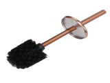 Toilet Brush Set Stainless Steel Modern Rust Proof Toilet Bowl Brush with Holder for Home Hotel V1294-YM0901-3112240032511