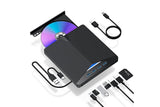 External CD/DVD Drive USB 3.0 Ultra-Slim Portable Burner Writer Compatible with Mac Os Windows 11 10 V1263-JX-7603