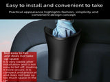 2 pcs Car interior essentials set-Silvery Car Air Vent Aroma Diffuser & Black Hanging Storage Bin V888-ELOSUNG53452
