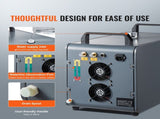 Industrial Chiller, KH-6000, 200W Industrial Cooler Cooling System with Compressor 12 L V952-GYLS72LMIN12LP9R6V3