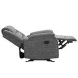 Fabric glider recliner V178-67286