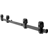 Bi-Folding Sliding Barn Door Hardware Track Kit, 64" Top Mount Track Kit, Slide Smoothly & Quietly, V952-ZDSMDGDGSM2D71CL9001V0