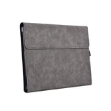 Light Gray Leather Tablet Case For Microsoft Surface Pro X - 13 Inch PRL-5091191060DBT