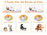 Rechargeable Pet Nail Grinder with Quiet Motor and LED Lights- USB Charging, Two-Speed Settings V888-ELOSUNG10167
