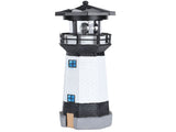 Outdoor Solar Power Rotating LED Light Landscape Lamp Garden Courtyard Decoration White LightBlack V1294-YM0901-3119200060911