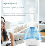 Blue 1.5L Ultrasonic Humidifier with 360&deg Rotating Mist Nozzle, Quiet Aroma Diffuser & 7-Color Night V888-ELOSUNG53416
