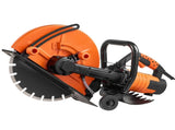 Electric Concrete Saw, 14 in, 2000 W Motor Circular Saw Cutter with Max. 5 in Adjustable Cutting V952-D3200W14IN5INYGWJV3