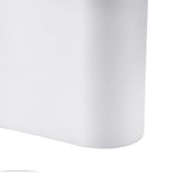 Narrow Garbage Can Space Saving Stylish Plastic Slim Waste Bin with Press Open Lid for Kitchen V1294-YM0901-3117240152411