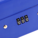 box with key Metal Cash Box Iron Valuables Storage With Combination Lock 1Set V1192-AZ-W-28395