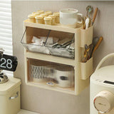 Tea Bag Storage Rack Wall Hanging Space Saving Tea Bag Box for Coffee Capsule Snacks Home Office V1294-YM0706-3117230216811