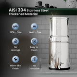 The Phoenix Gravity Water Filter Stainless Steel 304 -12L V502-P24C2D2