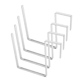 4-Pack Adjustable Stainless Steel Headstone Wreath Hangers for Cemetery Tombstone Flower Wreath V1369-AZ3-W-17165