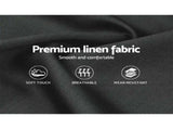 Artiss Bed Frame King Size Gas Lift Charcoal ISSA BFRAME-E-ISSA-K-CHAR-AB