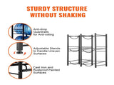 3 Tiers Water Jug Holder, 5 Gallon Water Bottle Holder, Double Row Water Bottle Rack for 6 Bottles, V952-5JLTZSSTSTZCFE4HKV0