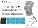 Knee Compression Sleeve - Best Knee Brace for Knee Pain for Men & Women Knee Support for V1370-AZ4-17598