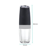 Automatic Gravity Electric Salt and Pepper Grinder - Battery Operated Shaker Mill V238-SUPDZ-40451678142544