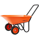 VEVOR Wheelbarrow Cart 2 Wheels Garden Dump Cart 397 lbs Yard Utility Cart V952-FDL2LHYTC2JLVT7G3V0