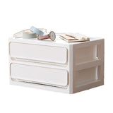 Storage Drawer Multi Layers Stackable Dustproof Desktop Storage Box Organizer for Student Dormitory V1294-YM0521-3117230084711