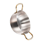 Korea Ramen Pot Stainless Steel Double Handle Fast Heating Ramen Noodle Cooking Pot for Induction V1294-YM0901-3118240003111